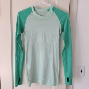 Lulu Athletica Swiftly Tech Long Sleeve